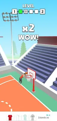 Flip Dunk android App screenshot 2